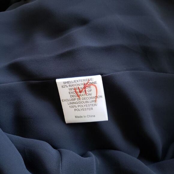 Tory Burch Thora Velvet Sleeveless Round Neck Embellished Belted Dress Size 8 - Picture 12 of 13